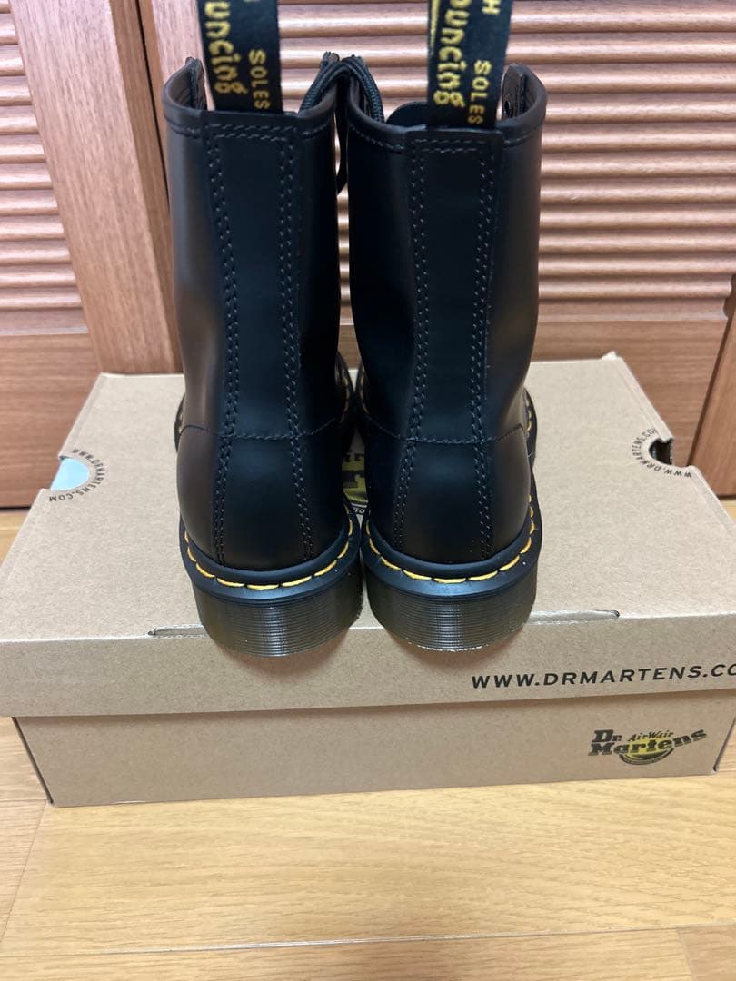 初売り‼️ドクターマーチン ブーツ UK4 23cm 8ホール 黒 レザー