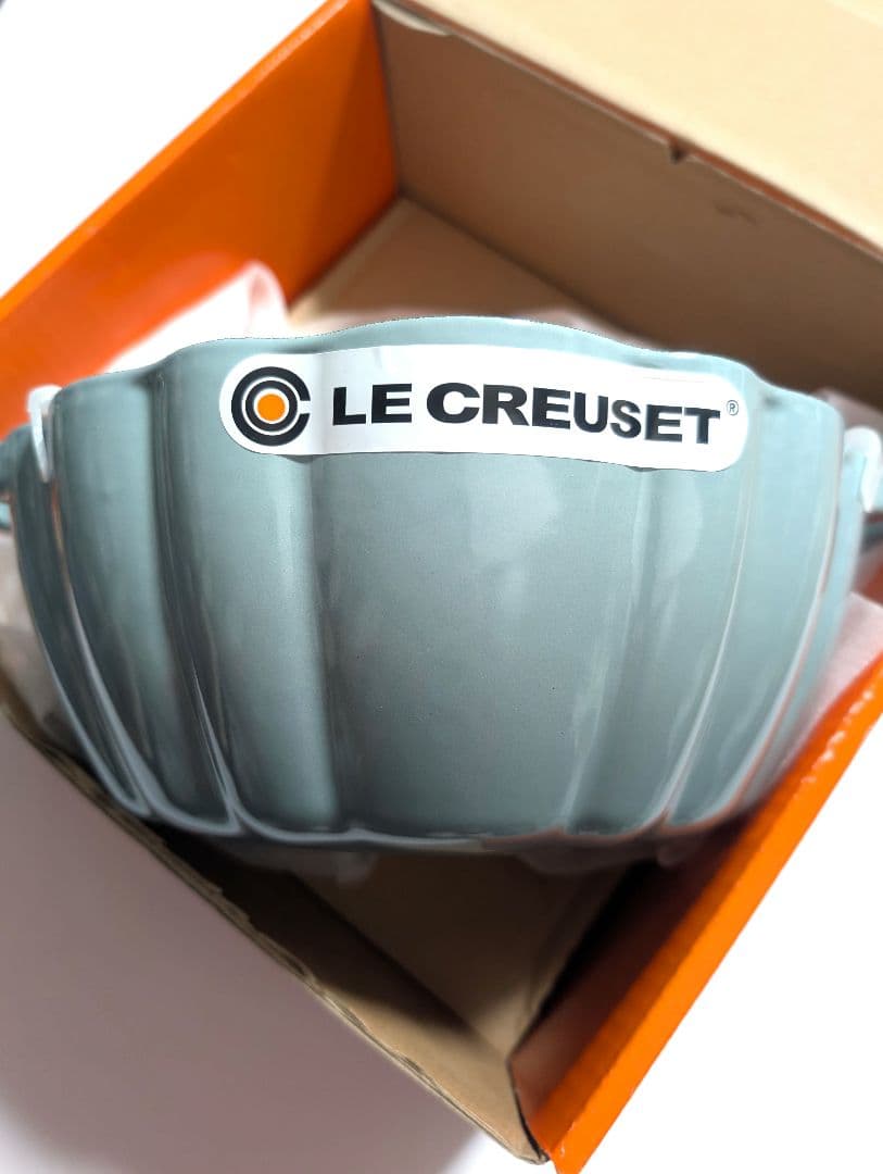 ★新品未使用★ルクルーゼ　パンプキン鍋　24cm Le Creusetシーソルト