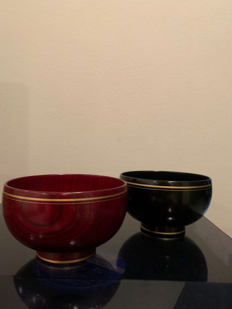 専用　お箸にぜんと新品　山田平安堂　夫婦椀　天然木　定価16500円