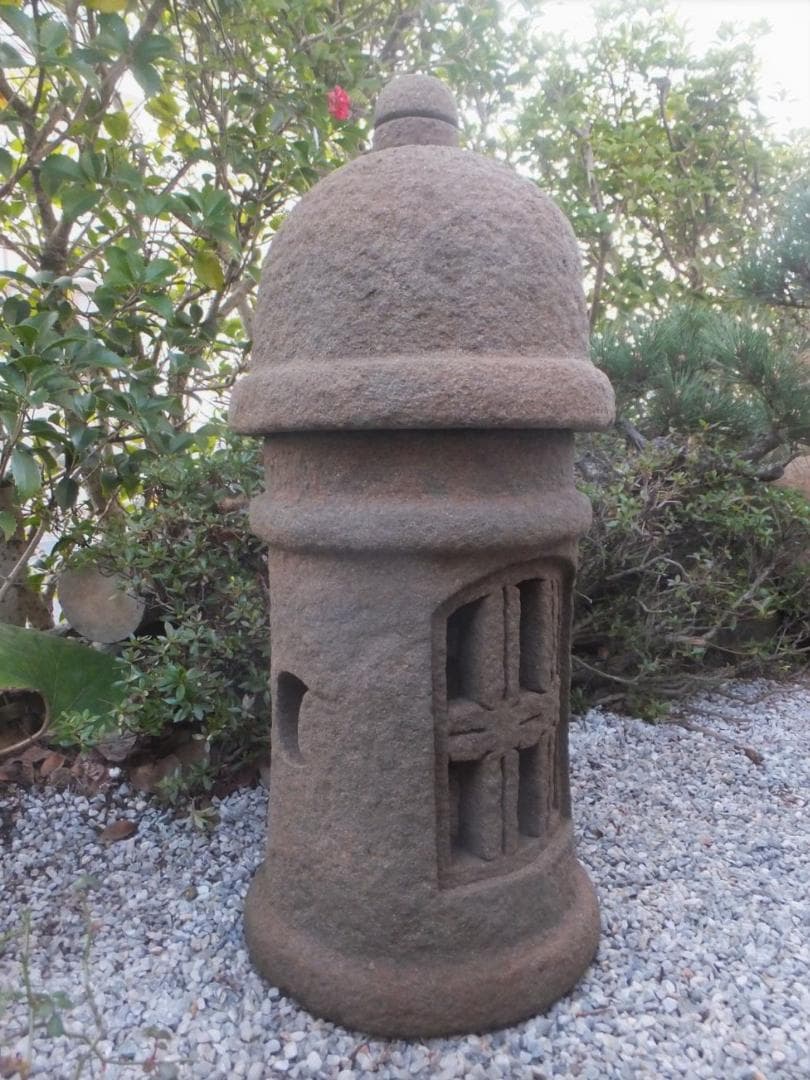 【茶庭灯篭・露地庭灯篭】庭石オブジェ箱庭苔玉水石庭園テラスベランダ飾り石