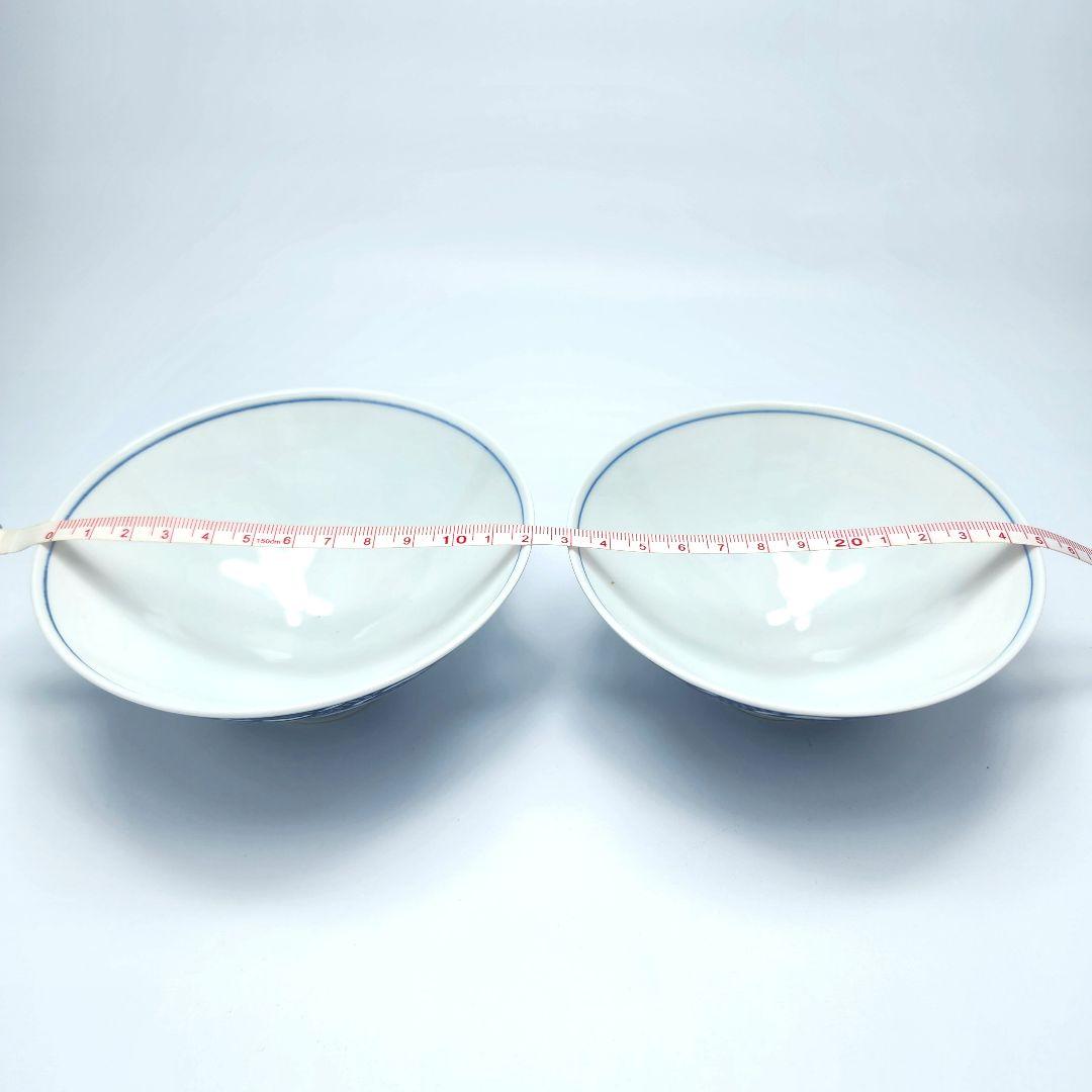 睦揃 飯椀 湯呑 清水焼 染付山水絵 平安京泉