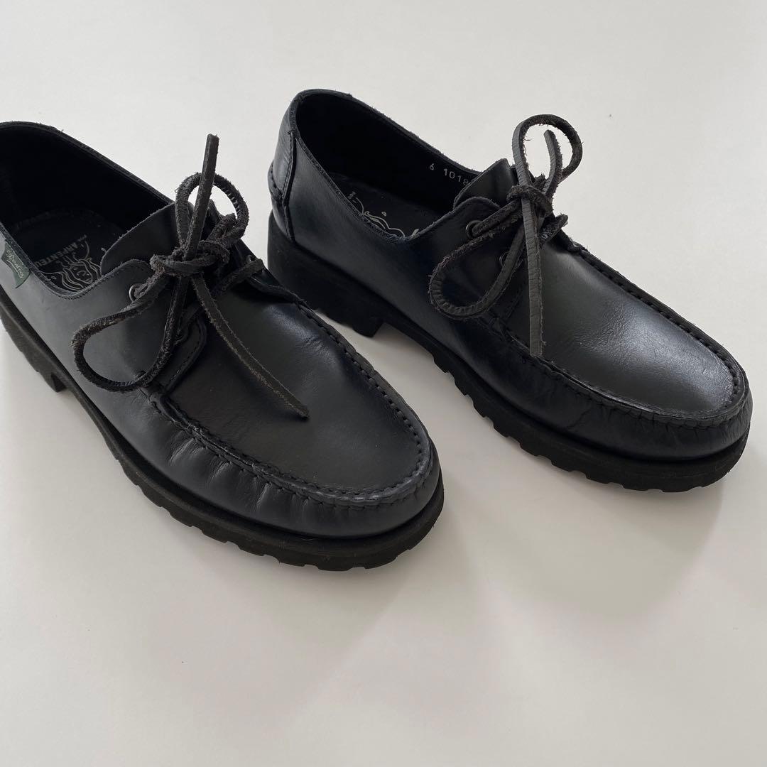 Paraboot ARPENTEUR 別注 デッキシューズ 6 ブラック