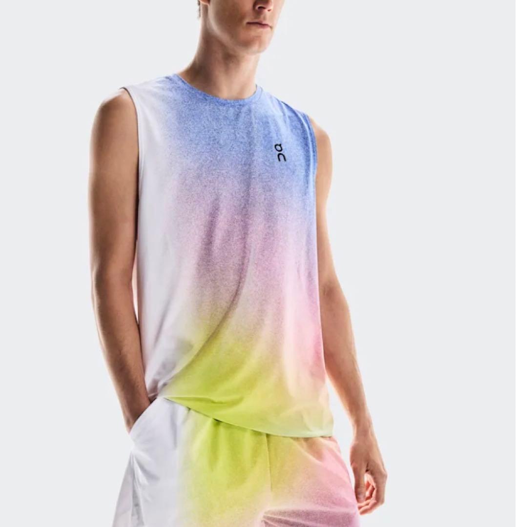 【新品未使用】on 新色 メンズMサイズ Court Shorts フェデラー