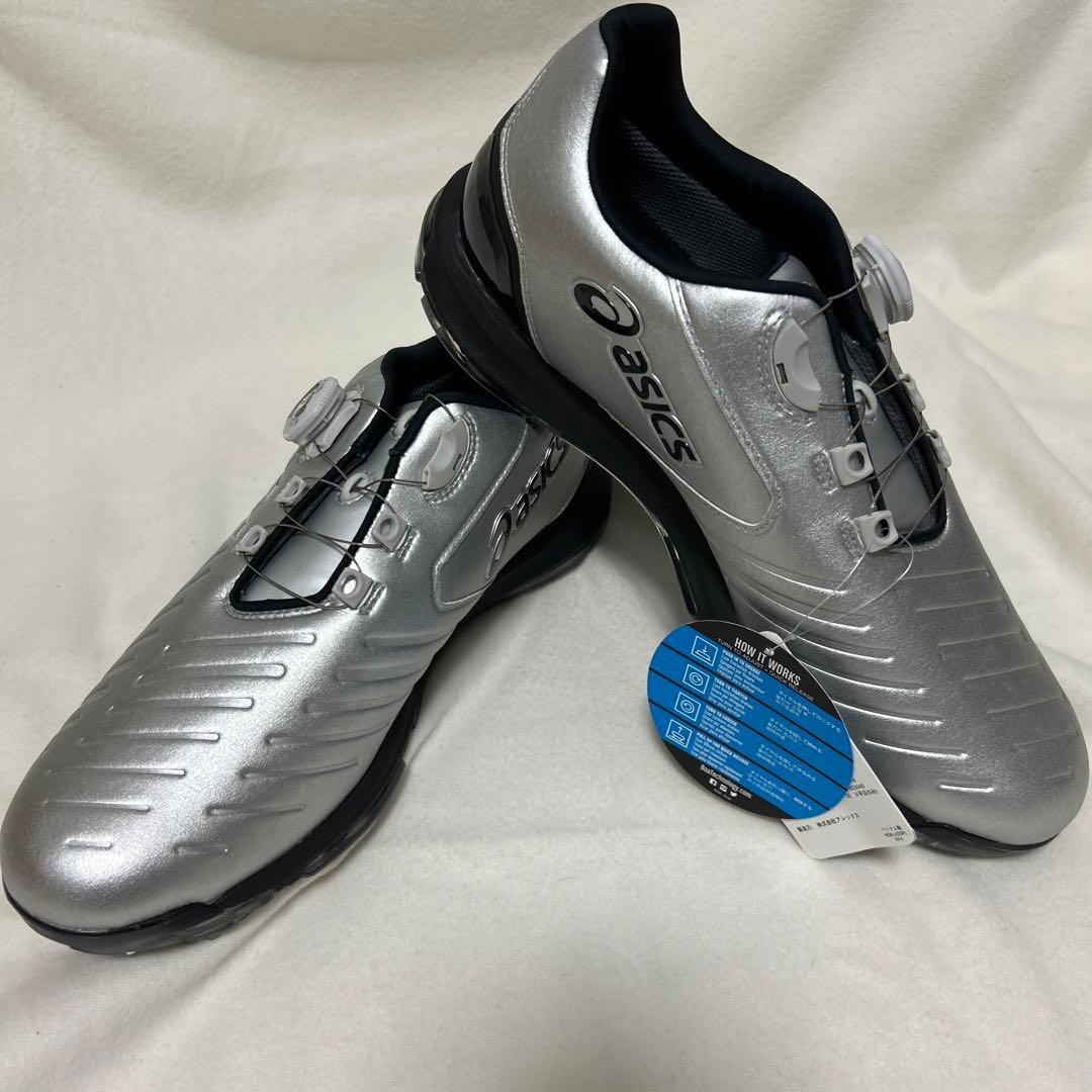 ゴルフスパイクASICS GEL-ACE PRO 3Boa 27.5cmシルバー