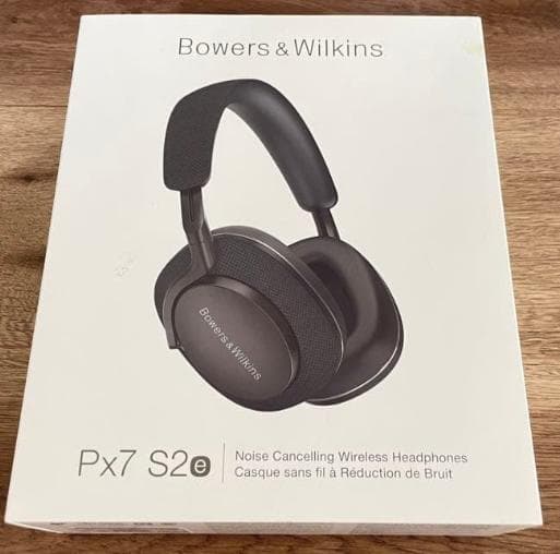 新品★B＆W Bowers&Wilkins ヘッドホン PX7S2E/AB