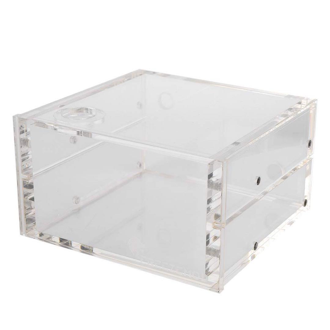 PC ウォーターリザーバー 1.25L 水冷冷却リザーバー すべて透明アクリル