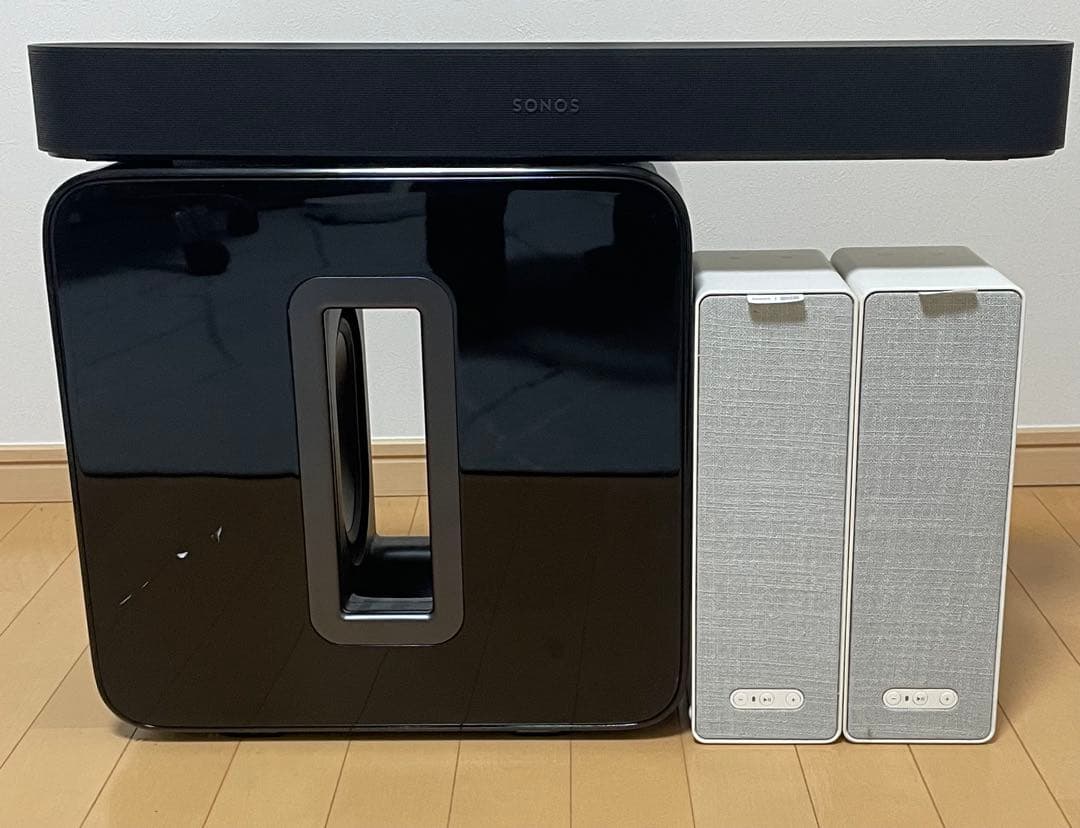 Sonos SUB サウンドバー ブラック　まとめ売り　3万円相当おまけつき