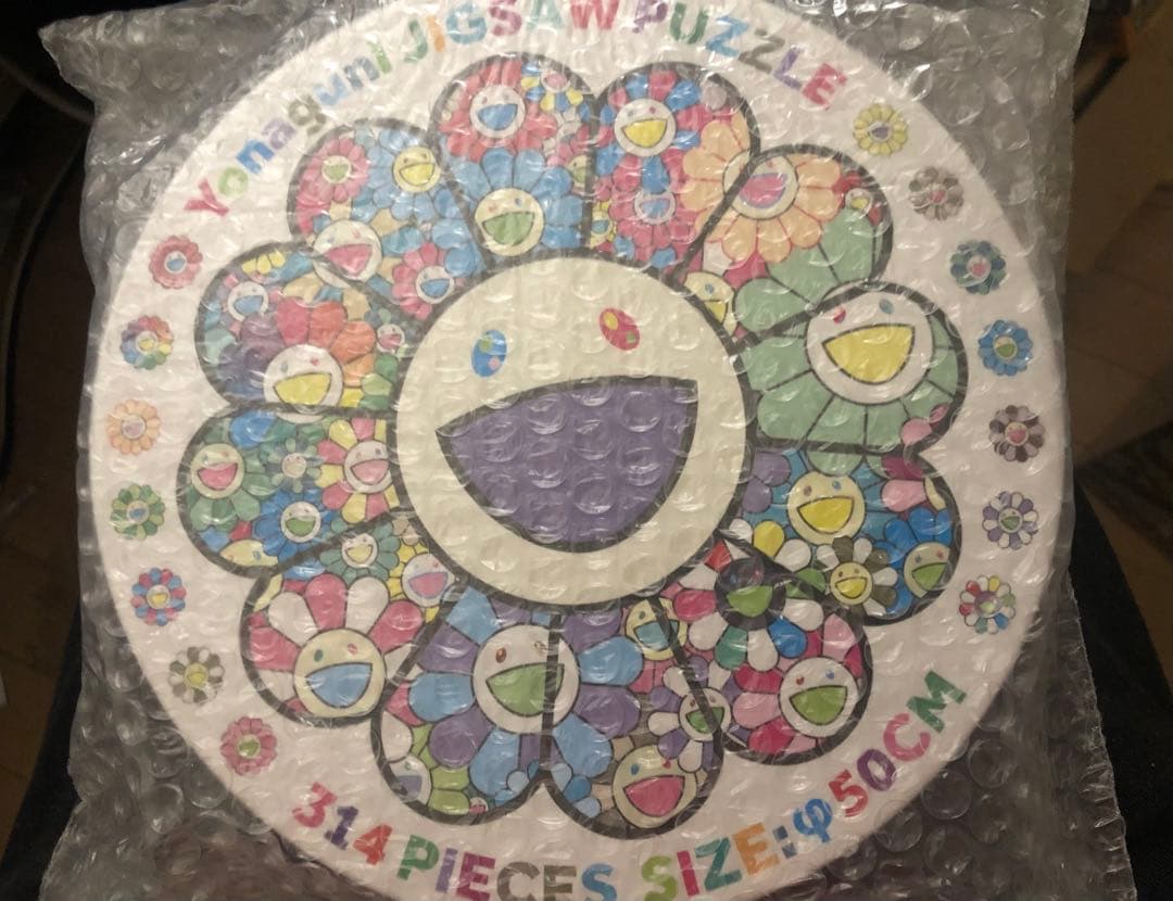 村上隆　フラワー型　お花　ジグソーパズル1個　カイカイキキ