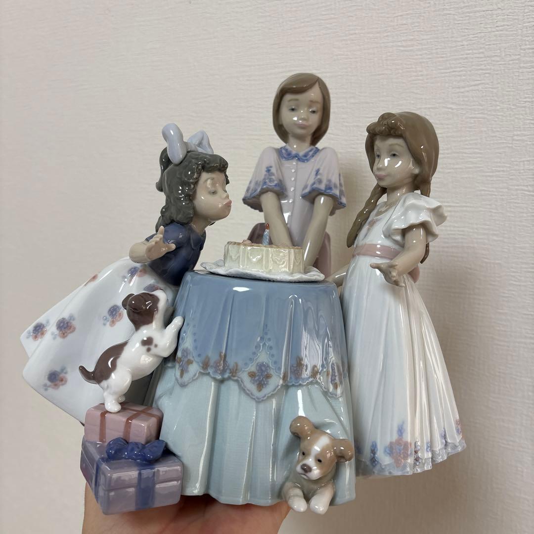 リヤドロLLADRO「バースデーケーキ」　　　新品！ 元箱付き！