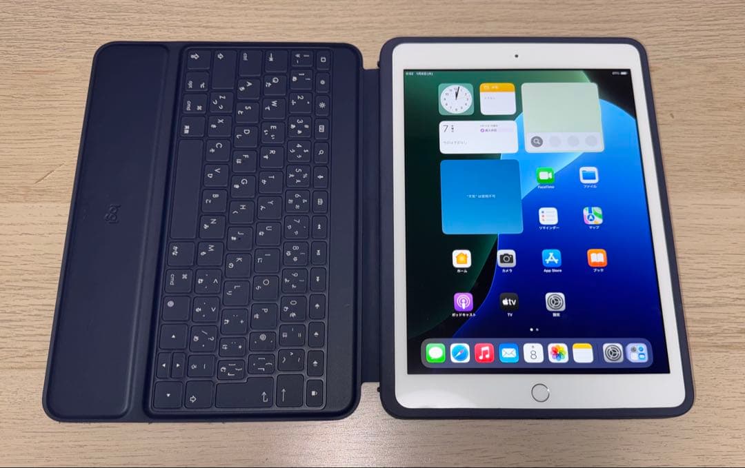 ipad 7世代 32GB logicoolキーボード付きケース付き