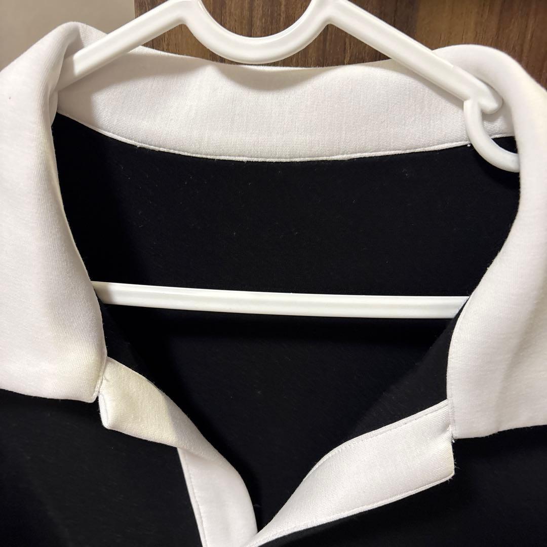 ELLIE 【完売】ビックカラースウェット【BLACK×WHITE】