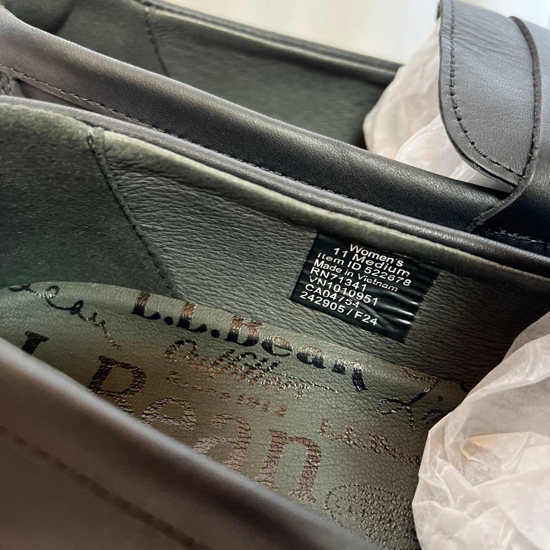新品 L.L bean カムデン ヒルズ ペニーローファー 黒11