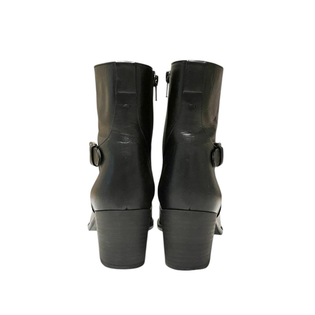【極美品】◾️マーガレットハウエル◾️ショートブーツ◾️サイドジップ◾️レザー◾️ブラック