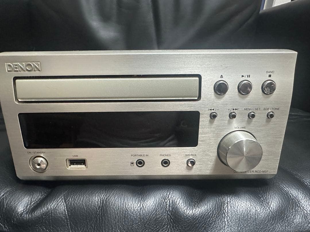 DENON オーディオ機器 シルバー　RCD-M37