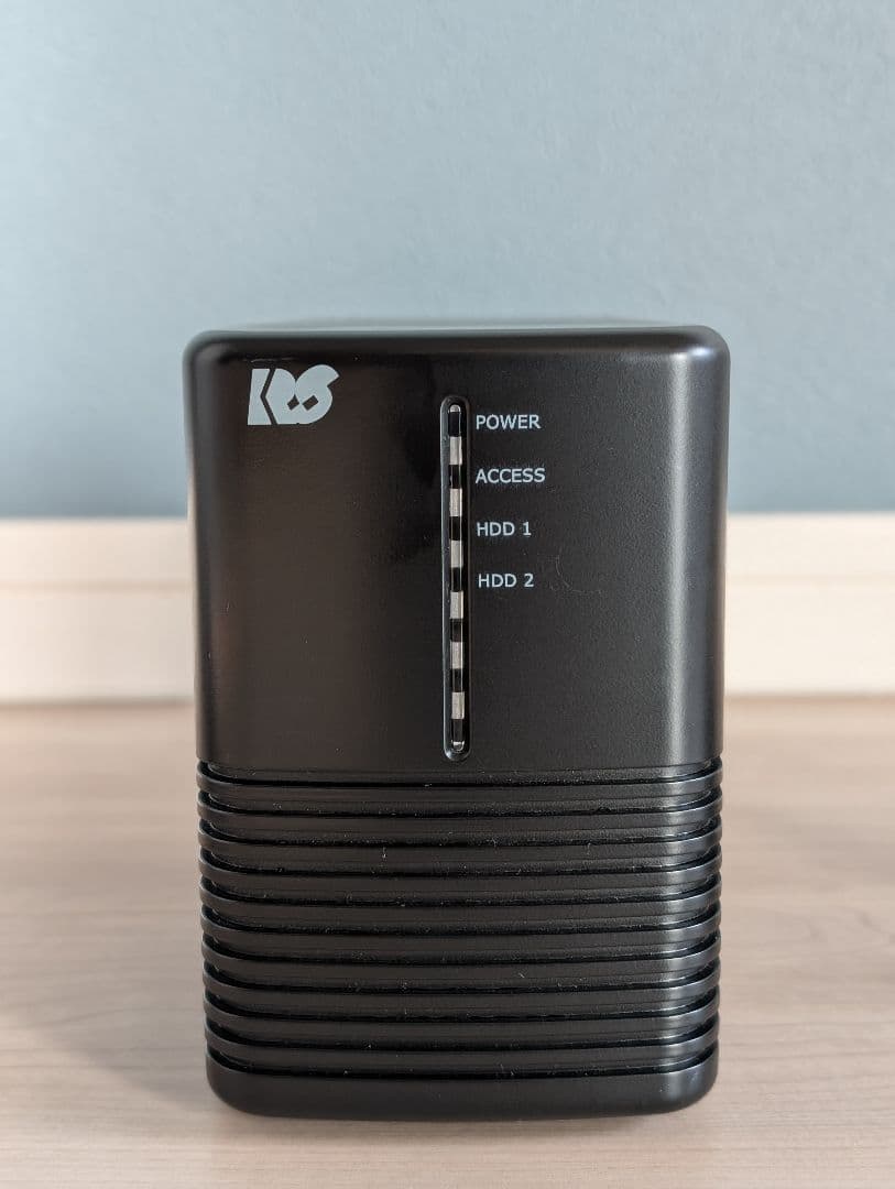 RATOC RS-EC32-U3R RAIDケース + 東芝 HDD 8TB×2