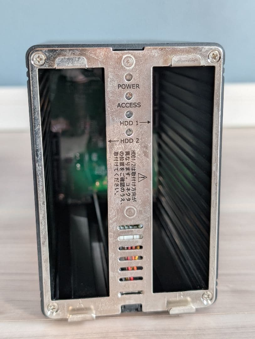 RATOC RS-EC32-U3R RAIDケース + 東芝 HDD 8TB×2