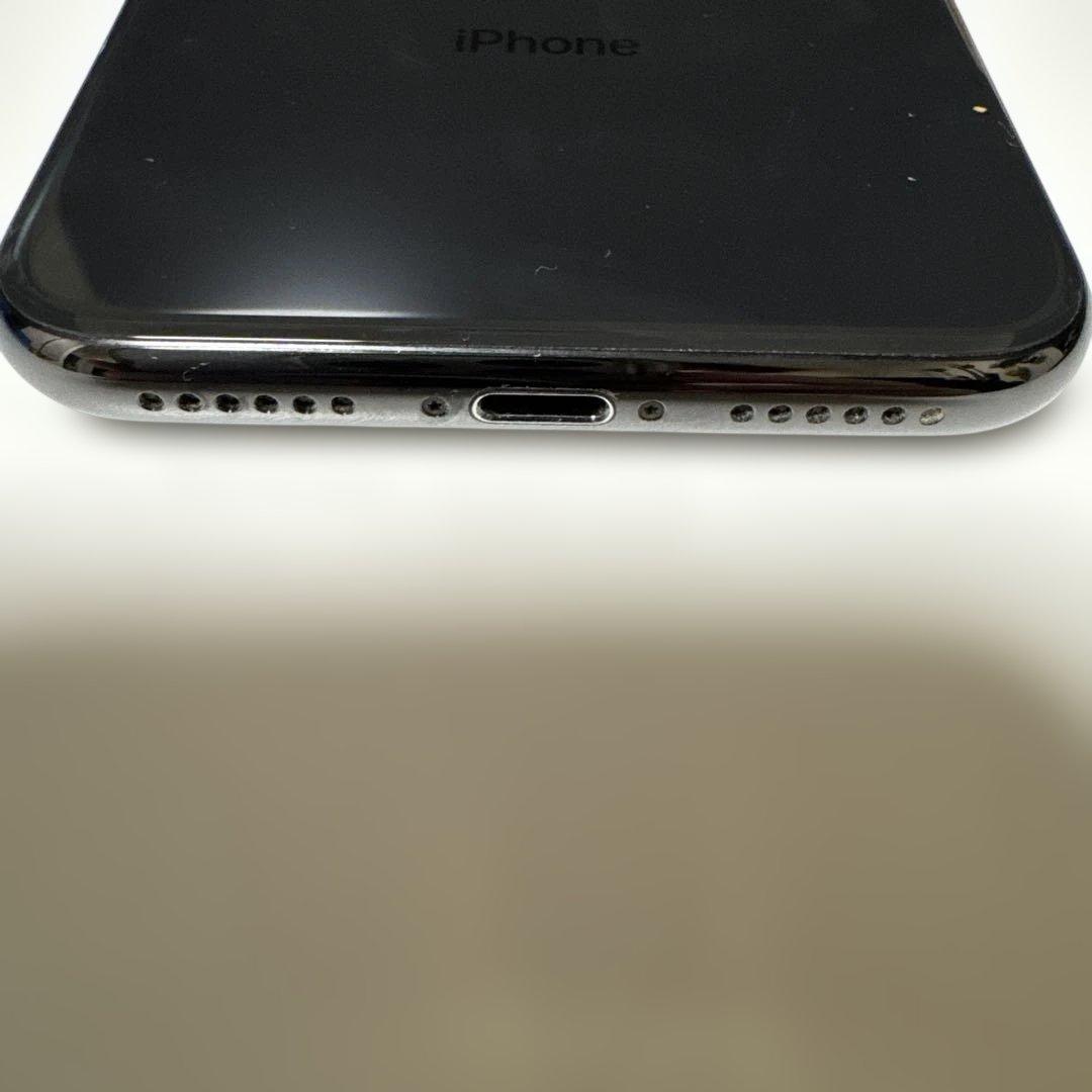 極美品 iPhone X スペースグレー 256GB SIMフリー 動作完動品
