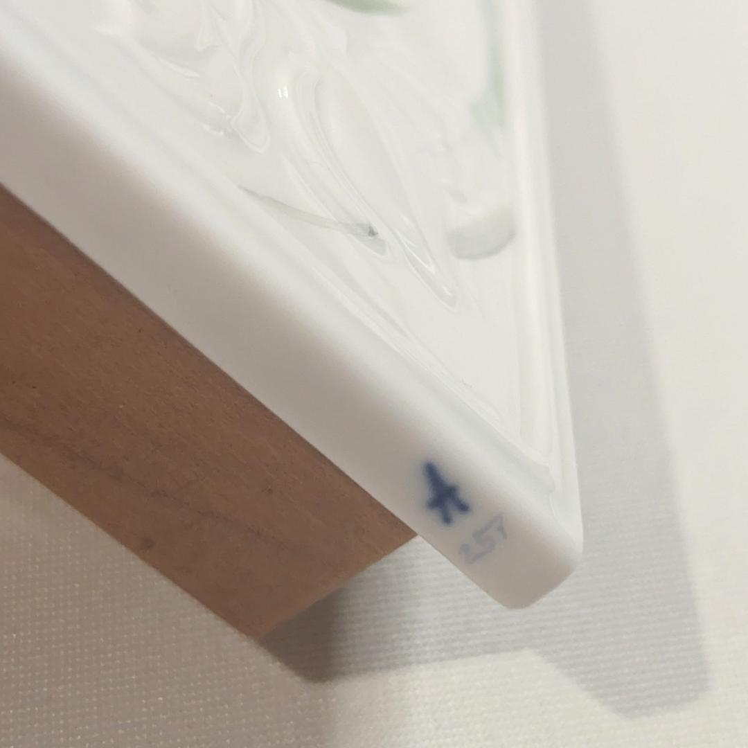 マイセン　Meissen　立体　陶板画　ザビーネ・ワックス