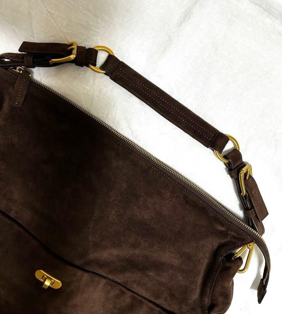 ★美品★MARNI スエードショルダーバッグ