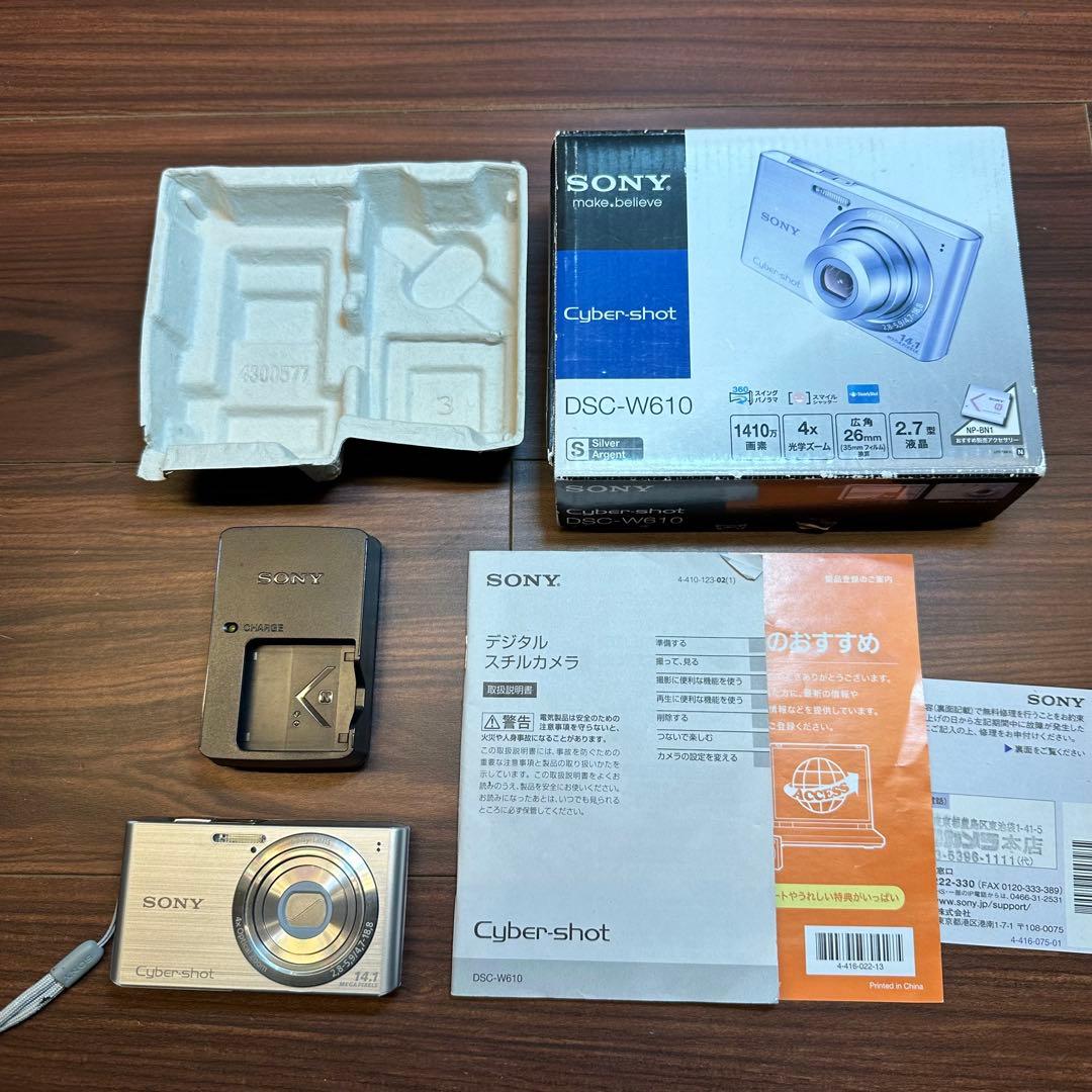 SONY Cyber−Shot DSC-W610 デジカメ 5571