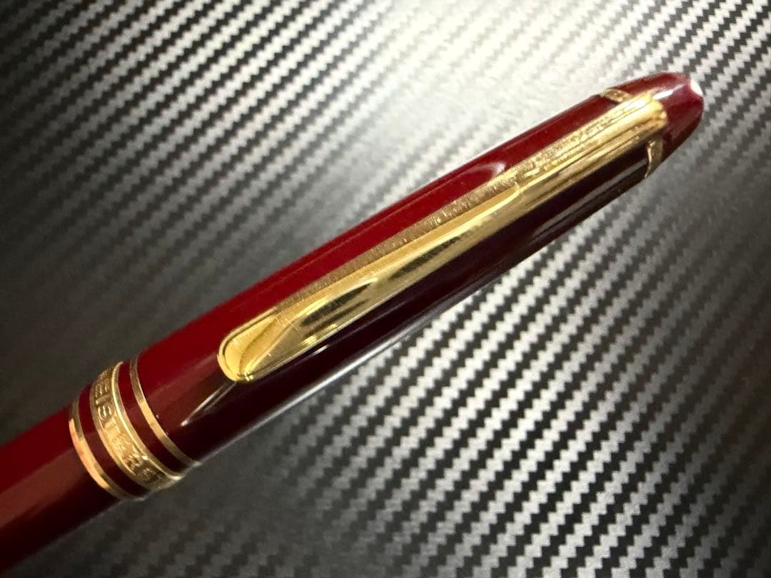 美品 モンブラン マイスターシュテュック 165 ペンシル 0.7mm ボルドー