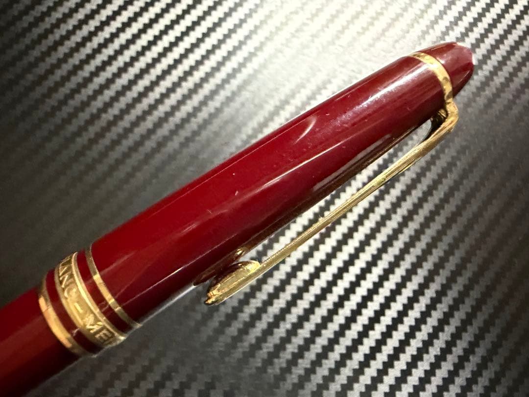 美品 モンブラン マイスターシュテュック 165 ペンシル 0.7mm ボルドー