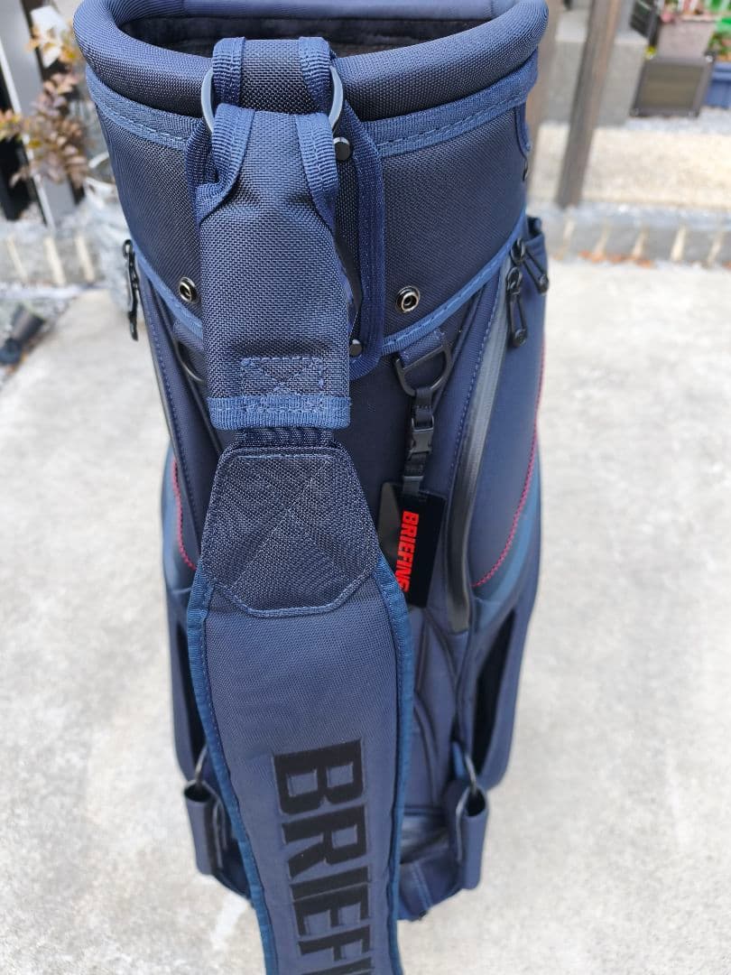 【値下げ】BRIEFING CR-3＃02 キャディバッグ ネイビー