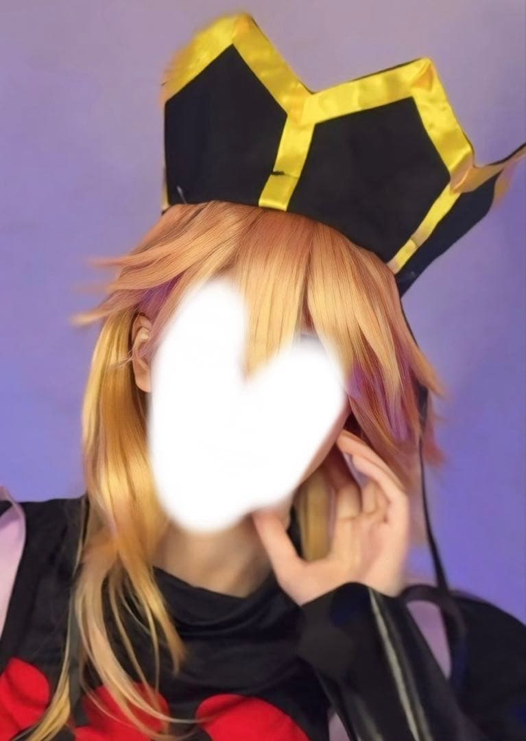 童磨 鬼滅の刃 コスプレ 衣装 ウィッグ セット Lサイズ