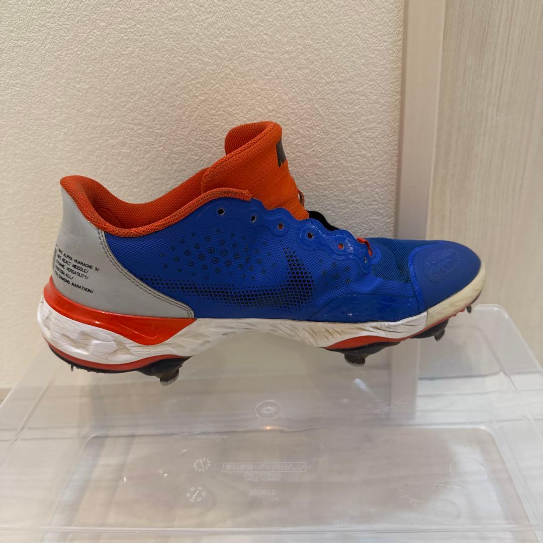 Nike React スパイク 青/オレンジ　BY YOU