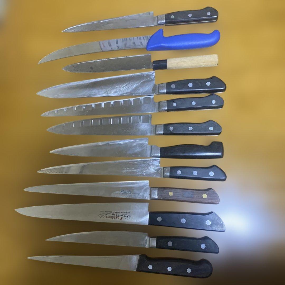 K*様 包丁12本セット