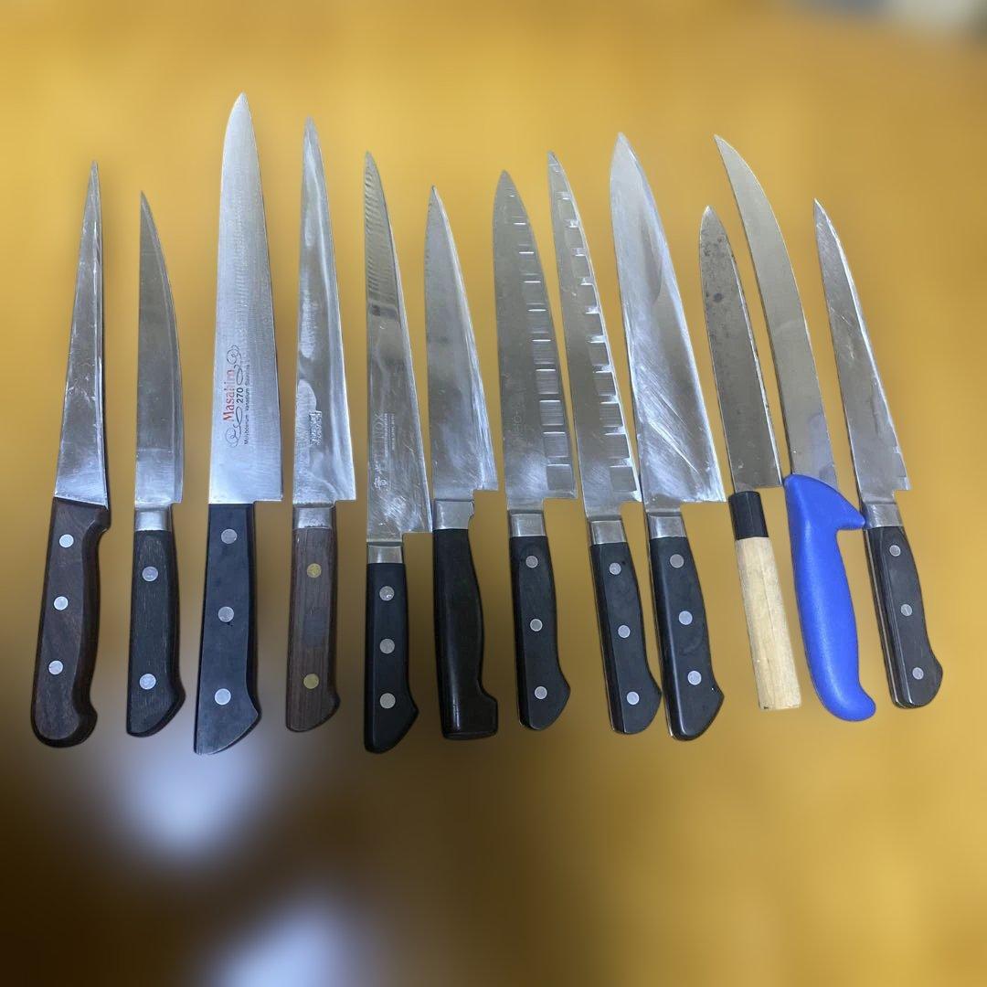 K*様 包丁12本セット