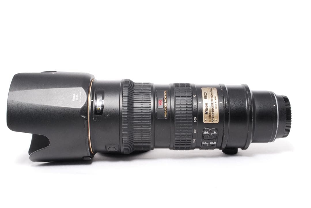 ◆美品◆Nikon VR AF-S 70-200mm◆手ぶれ補正付き望遠レンズ◆
