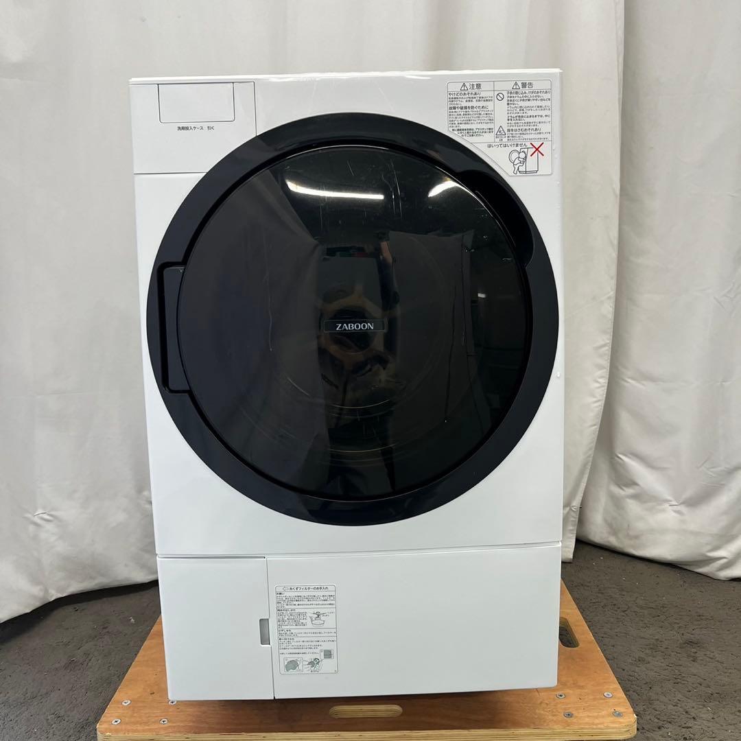 138❤️ドラム式洗濯機　東芝　11キロ　乾燥付き　ザブーン　安い　中古　設置無料