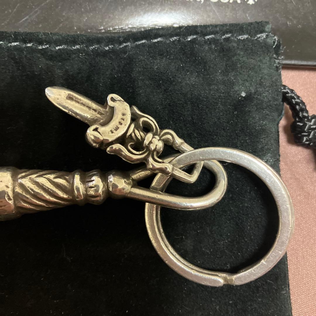 CHROME HEARTS シルバー　クロムハーツ　ローラーキーホルダー