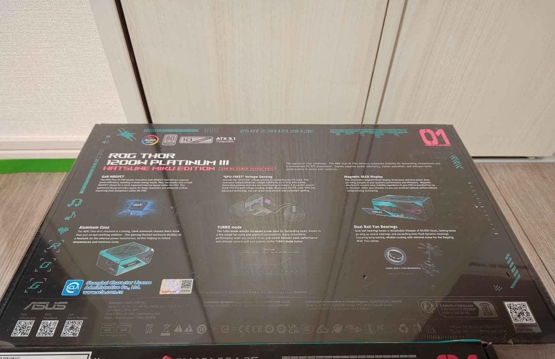 ASUS ROG Thor 1200W Platinum III 初音ミク 新品