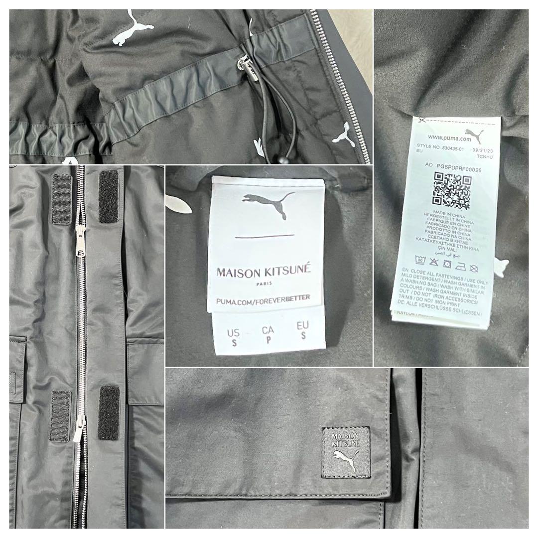 極美品✨PUMAxMaison Kitsune フーデッド ロングジャケット希少