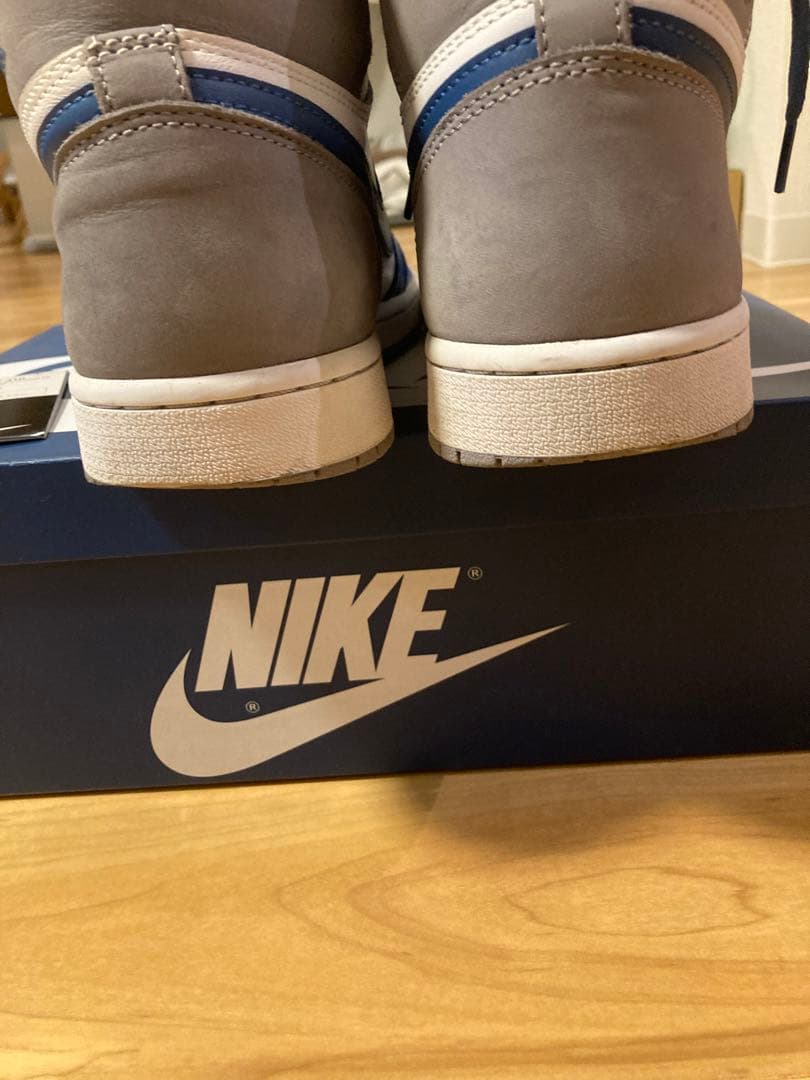 シューズ(男性用) JORDAN1 high og TRUE BLUE US9.5 27.5cm