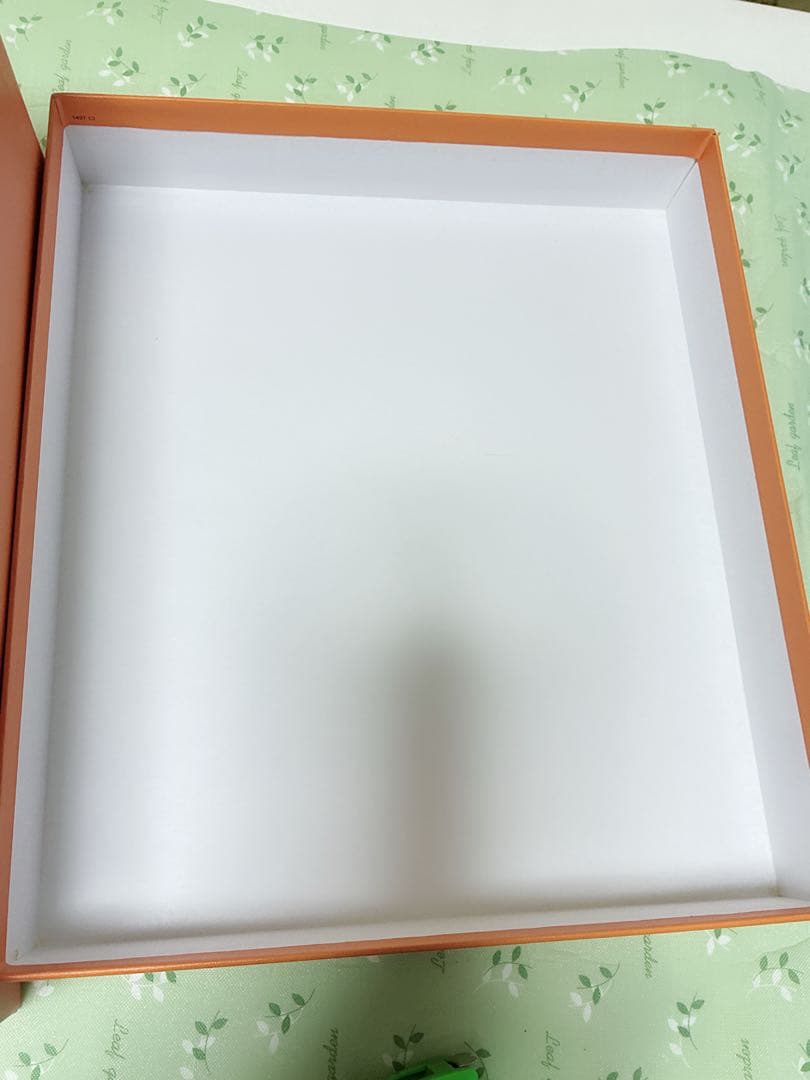 HERMES 空箱　バーキン25 ギフト箱 1497 オレンジ