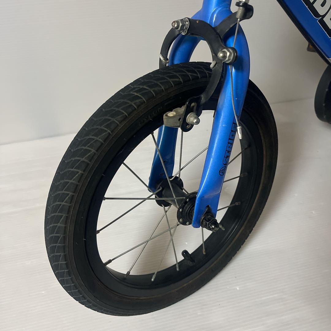 ストライダー STRIDER 14X スティールブルー バランスバイク スタンド