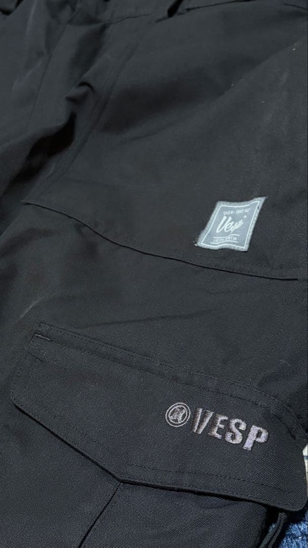 値下げ交渉⭕️ XL VESP BB7 黒 スノーボード ウェア パンツ