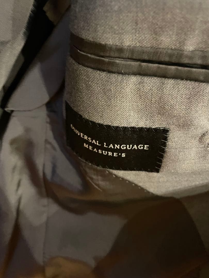 はるかユニバーサルランゲージ　スーツ　Ermenegildo Zegna