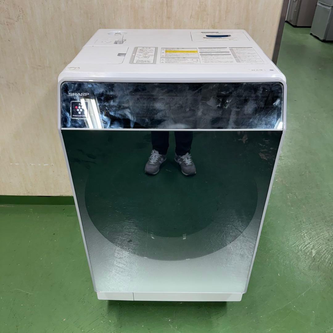109★2018年製★シャープ　ドラム式洗濯機　11KG 熱乾燥　一人暮らし