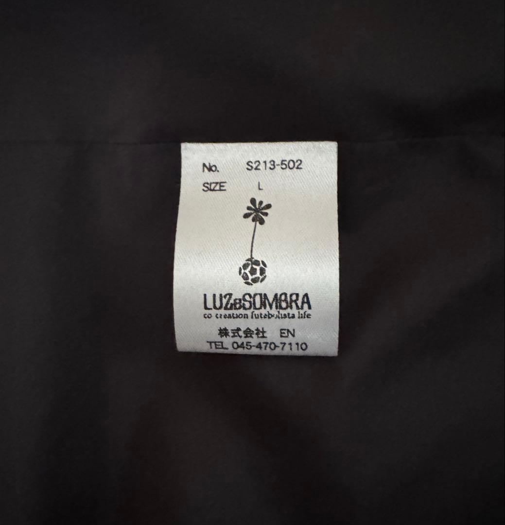 LUZeSOMBRA ブラックベンチコート　L