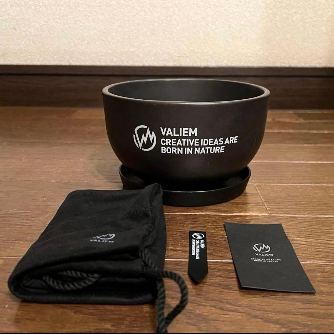 希少 VALIEM バリエム 陶器鉢 ブラック Lサイズ