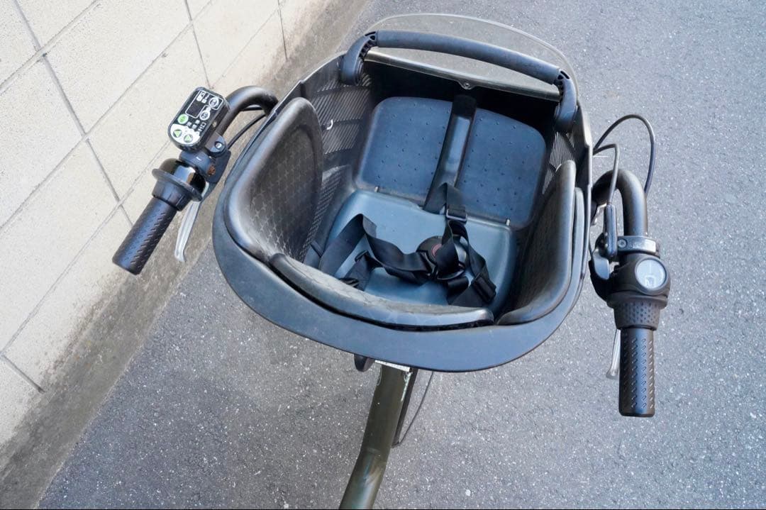 電動自転車 ブリヂストン 20インチ 子供乗せ アシスト 中古 9112803