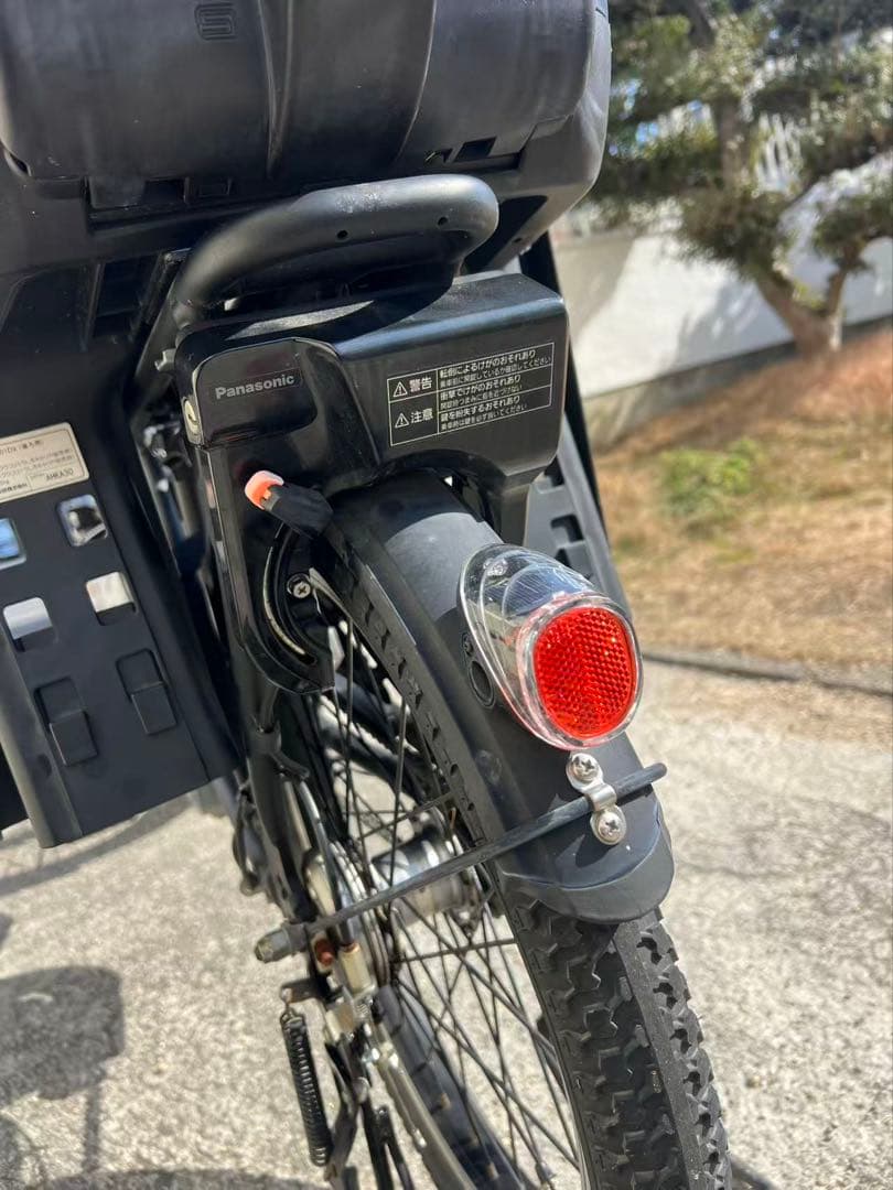 513パナソニック電動自転車20インチ　電子キー付き
