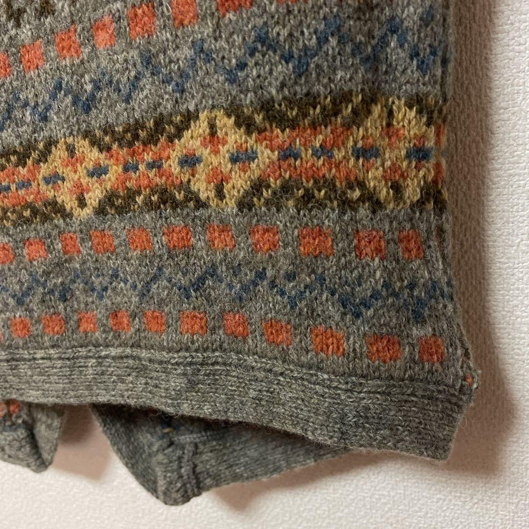 Nigel Cabourn フェアアイル ニットベスト スコットランド製