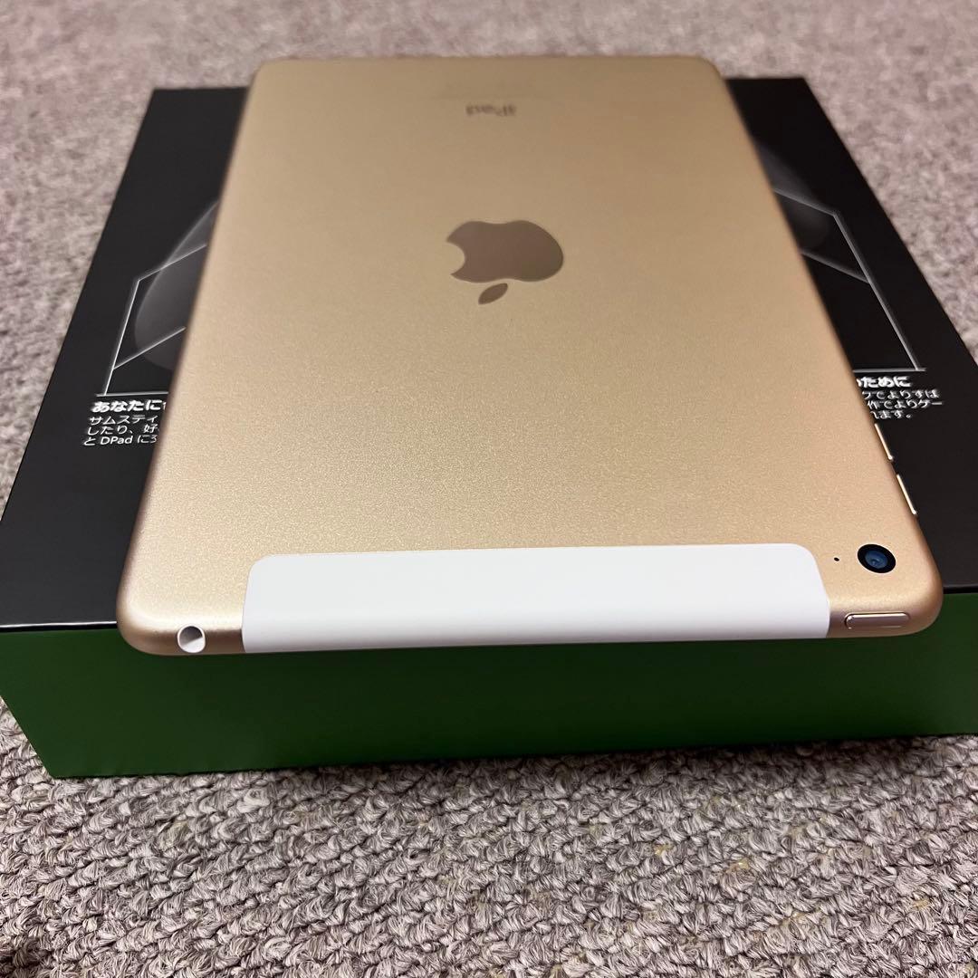 iPad mini 4、32GB Wi-Fi + Cellular ゴールド