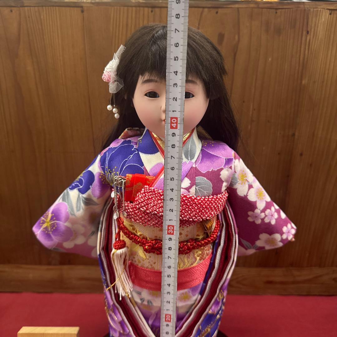 【122】展示品特価　市松人形　13号　段カット