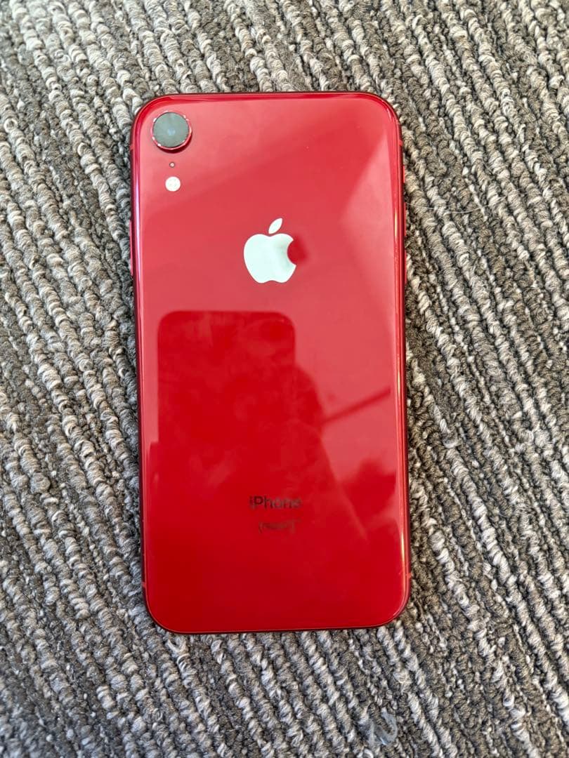 Apple iPhone XR レッド 本体 バッテリー最大容量85%